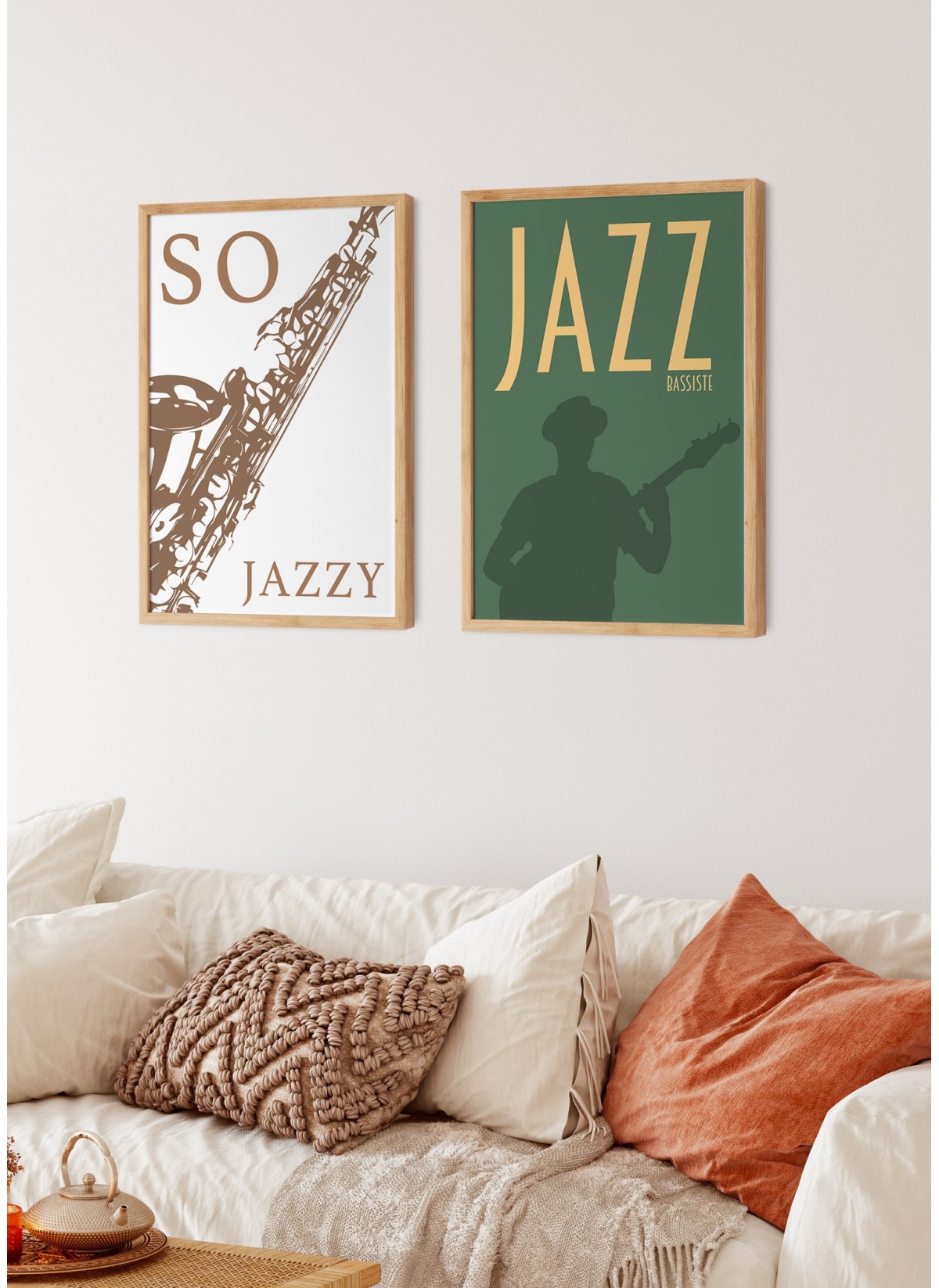 Affiche Jazz Bassiste