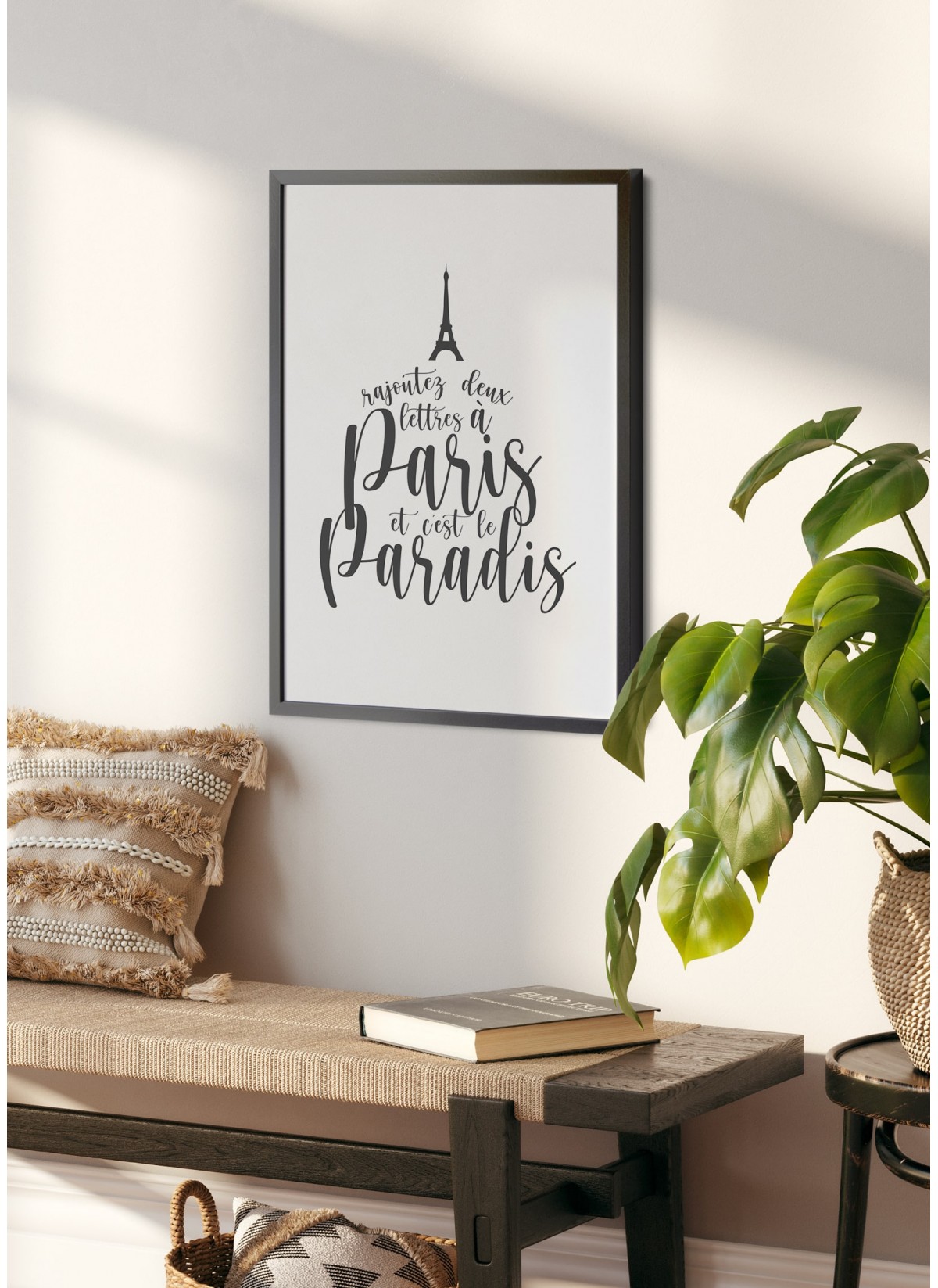 Affiche Paris c'est le paradis