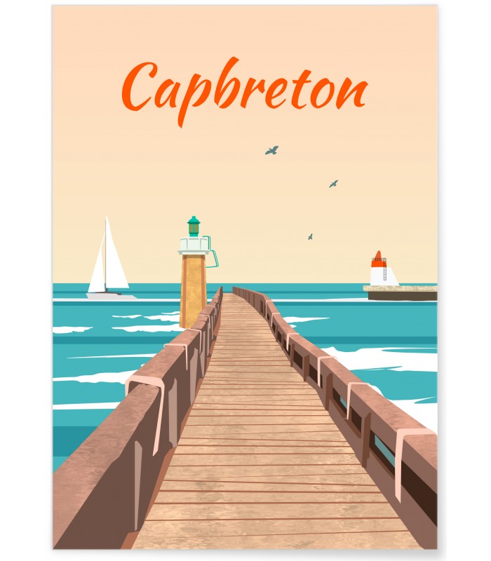 Affiche Capbreton