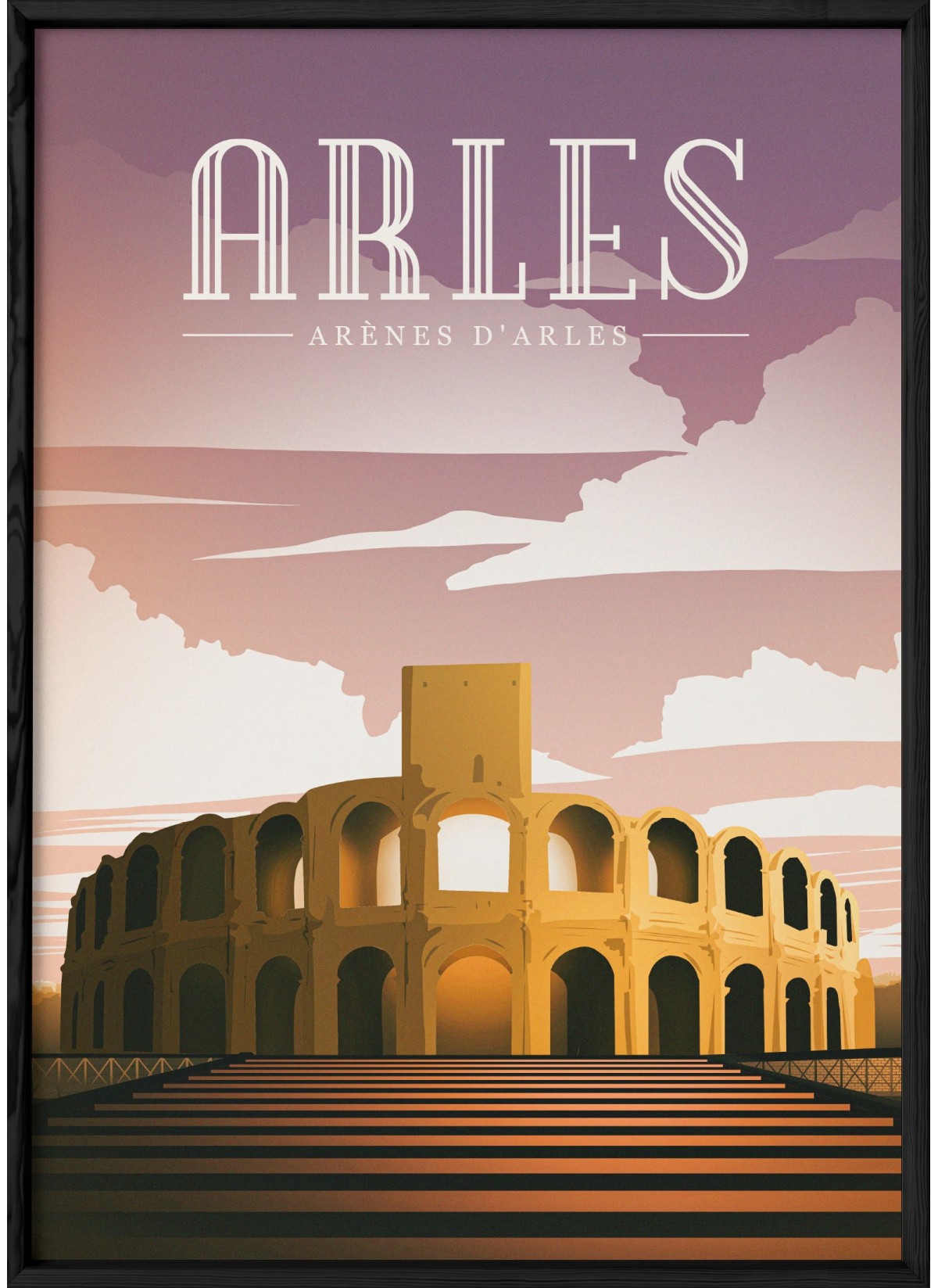 Affiche Arles
