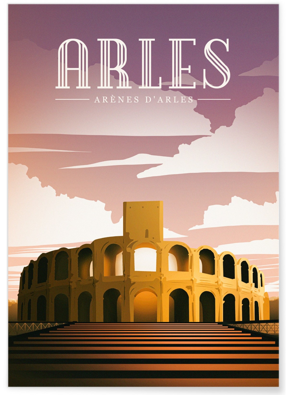 Affiche Arles
