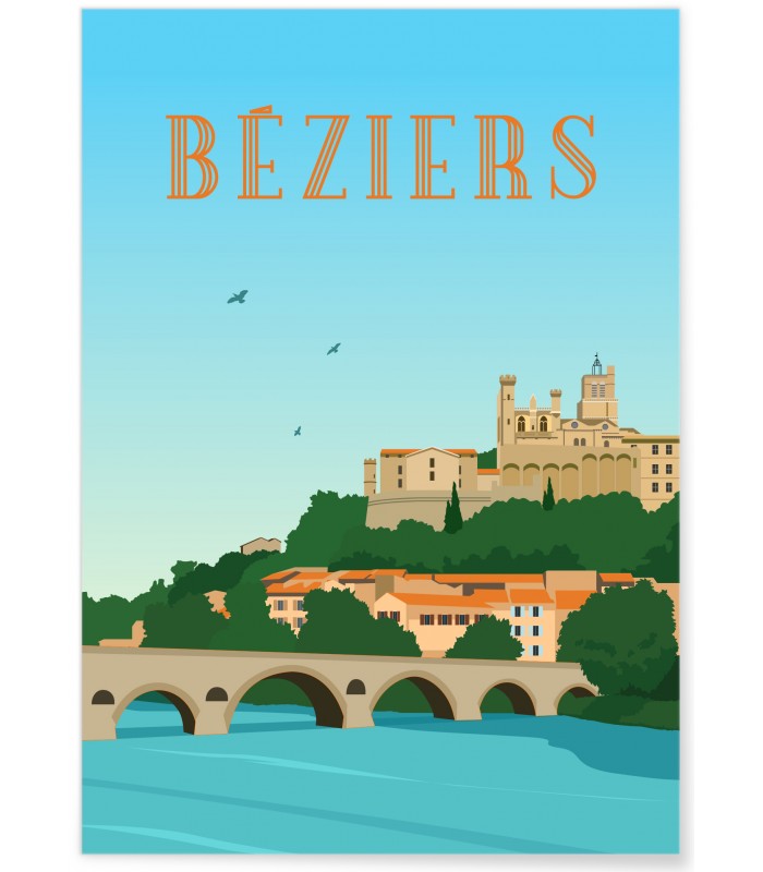 Affiche Béziers