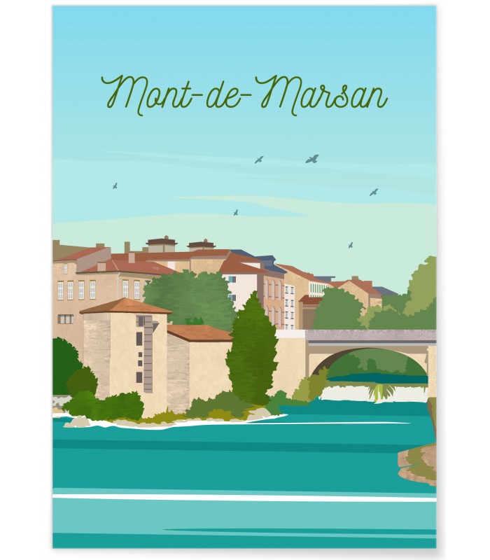 Affiche Mont-de-Marsan