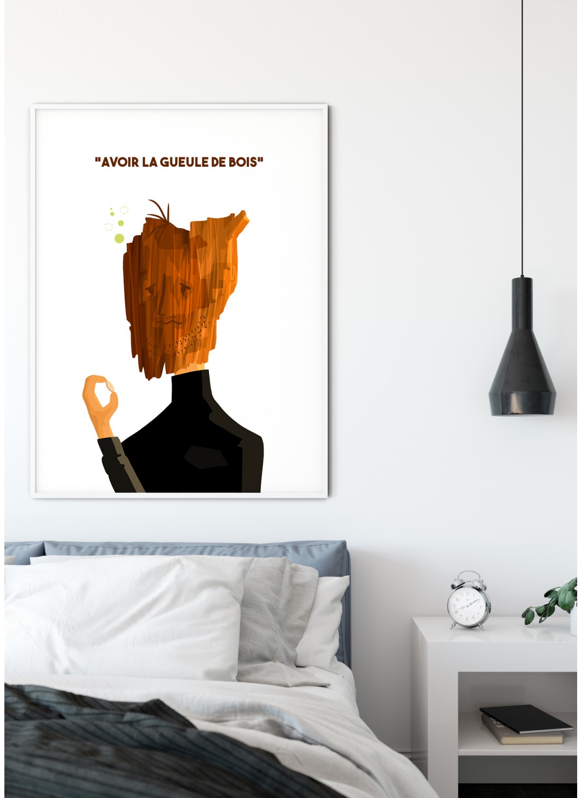 Affiche "Avoir la gueule de bois"