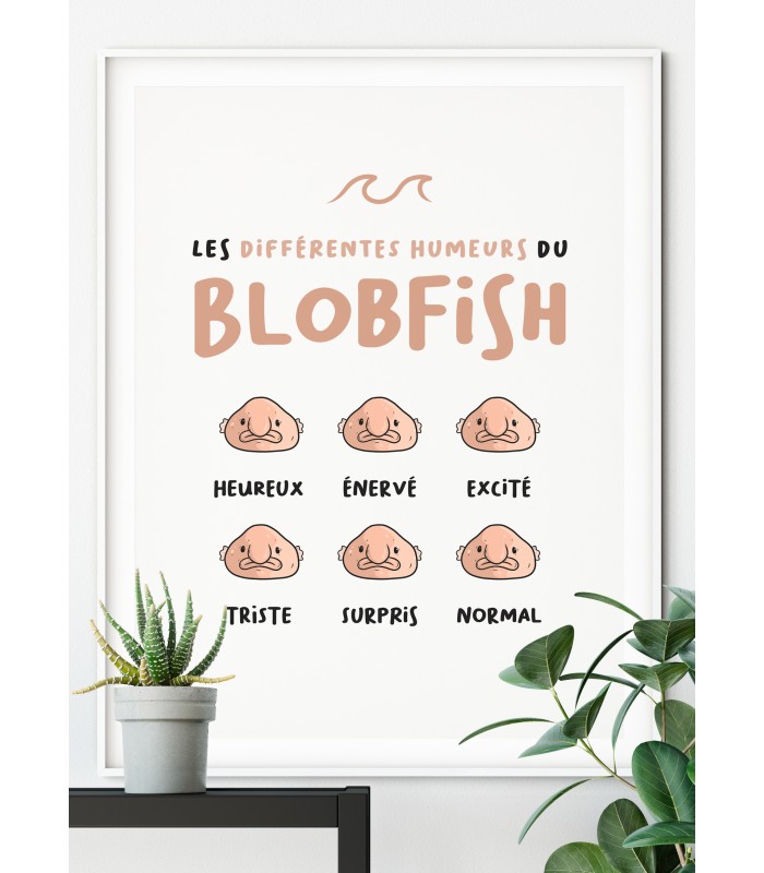 Affiche Blobfish