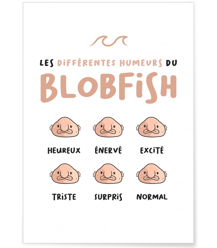 Affiche Blobfish