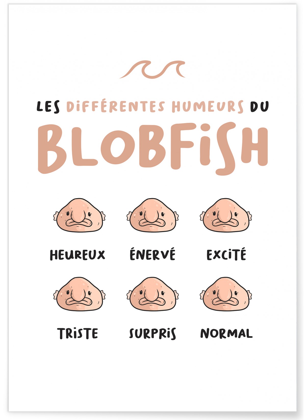 Affiche Blobfish