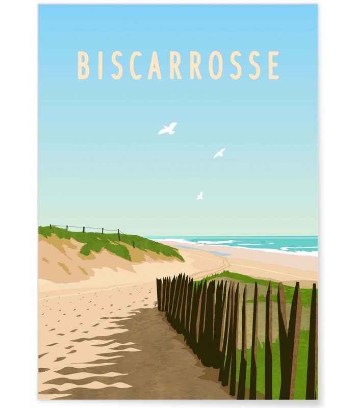 Affiche Biscarrosse