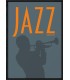 Affiche Jazz Trompettiste