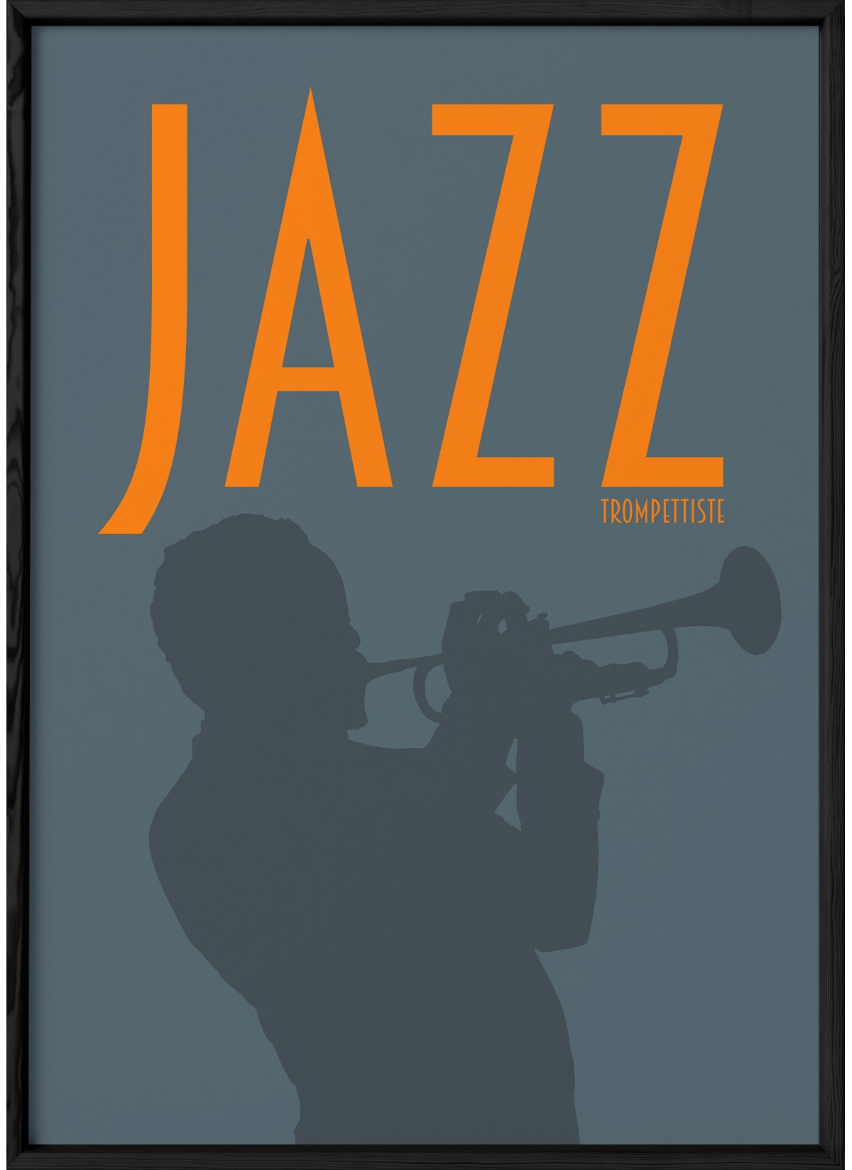 Affiche Jazz Trompettiste