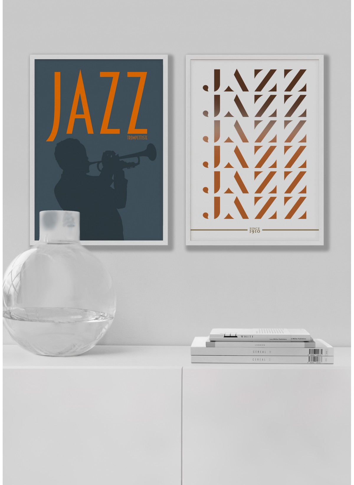 Affiche Jazz Trompettiste