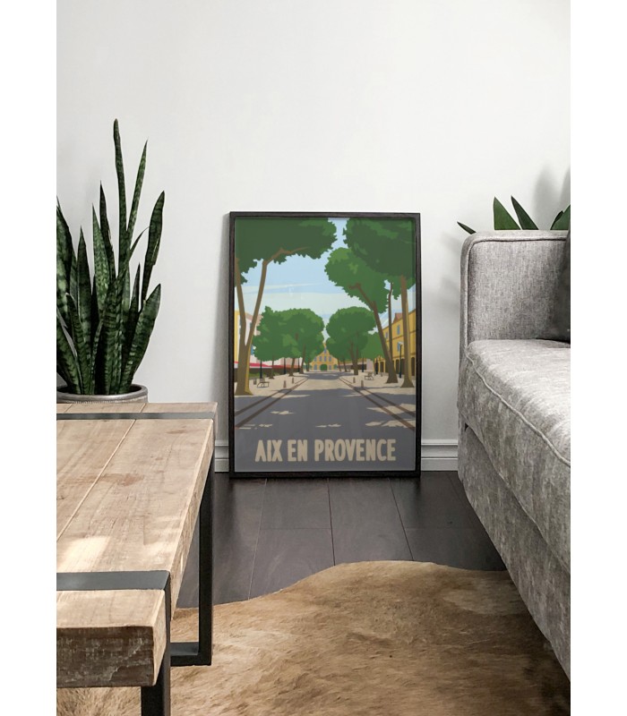 Affiche Aix-en-Provence