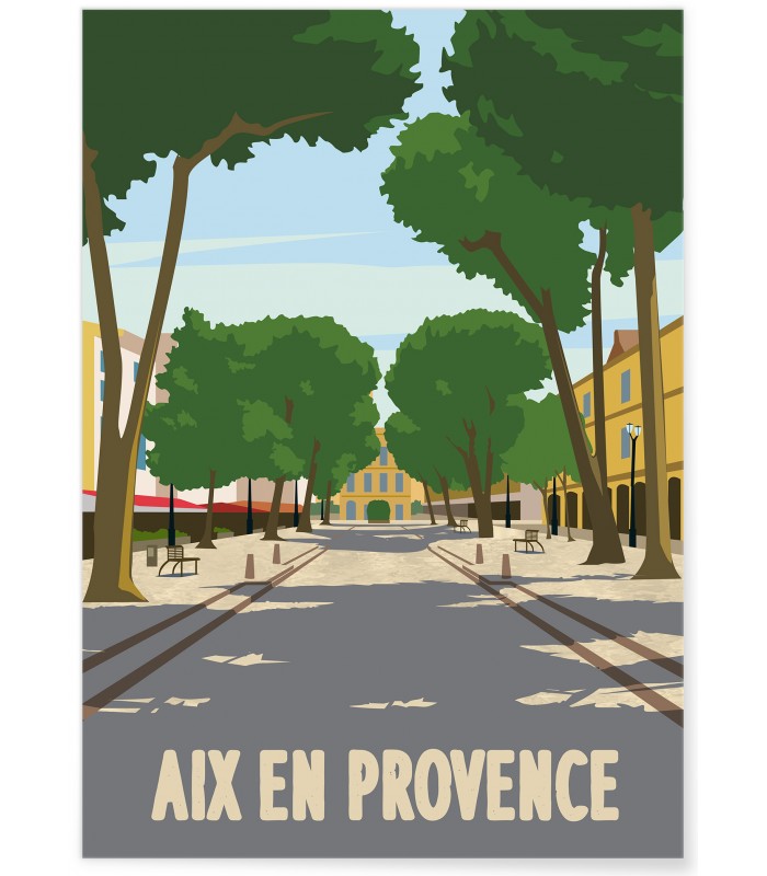 Affiche Aix-en-Provence