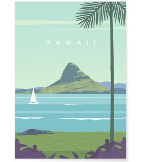 Affiche Hawaii