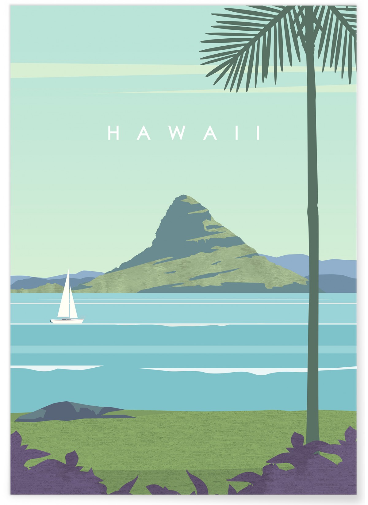Affiche Hawaii
