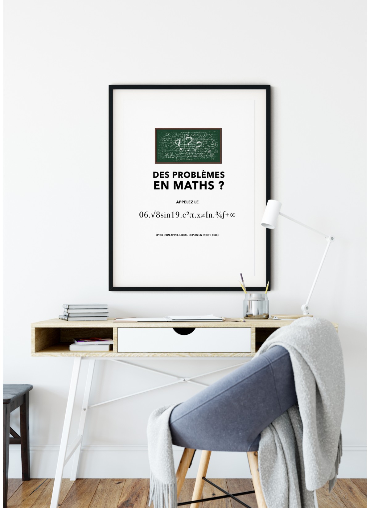 Affiche Problème de maths