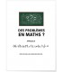 Affiche Problème de maths