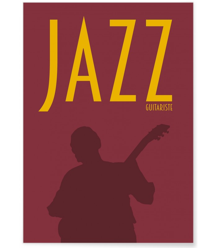 Affiche Jazz Guitariste