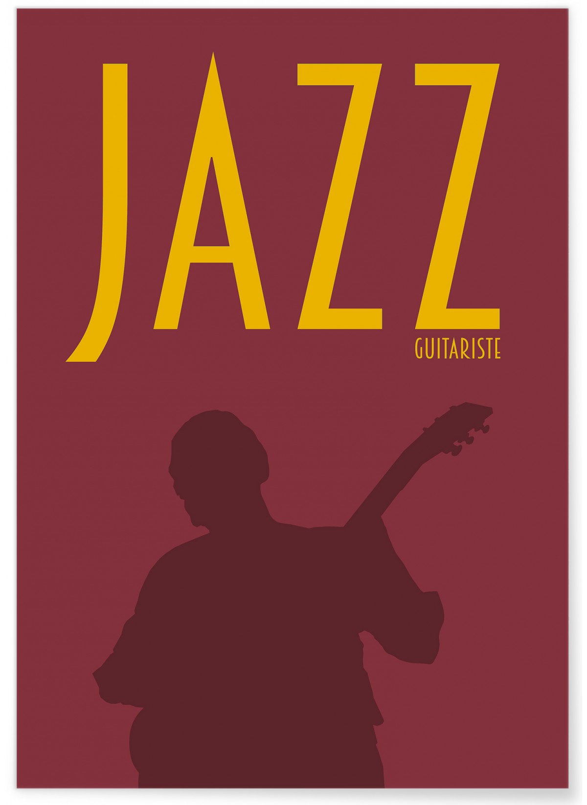Affiche Jazz Guitariste