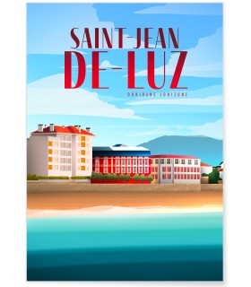 Affiche Saint-Jean-de-Luz