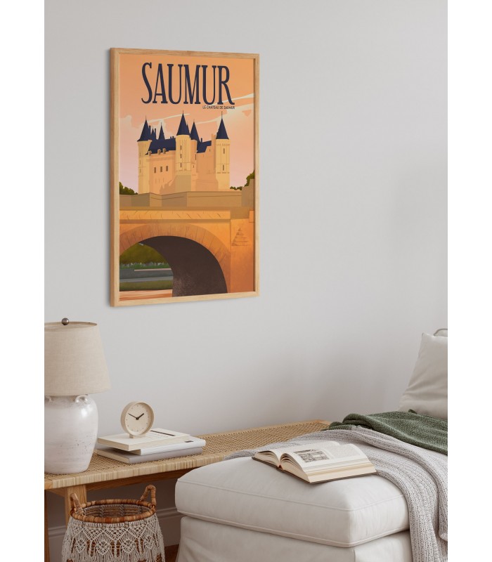 Affiche Saumur