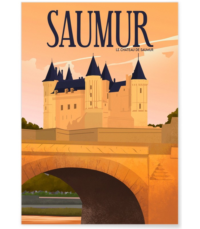 Affiche Saumur