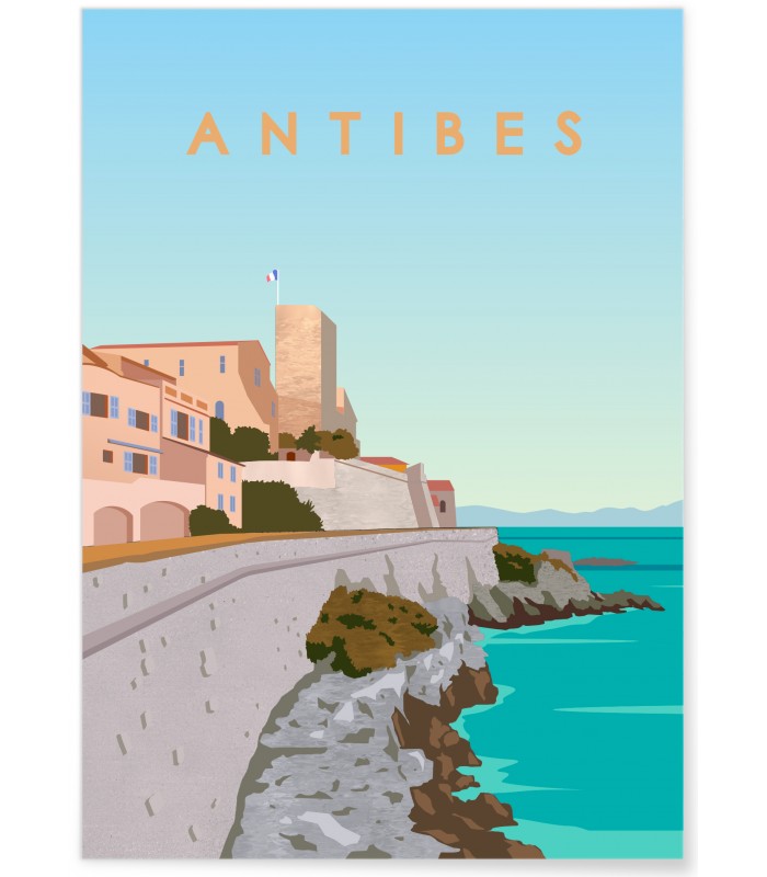 Affiche Antibes