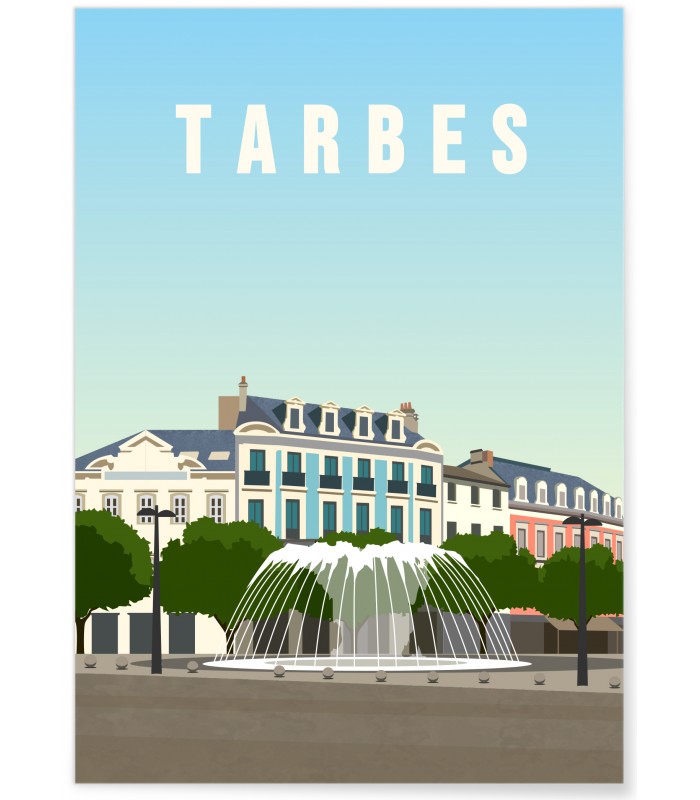 Affiche Tarbes