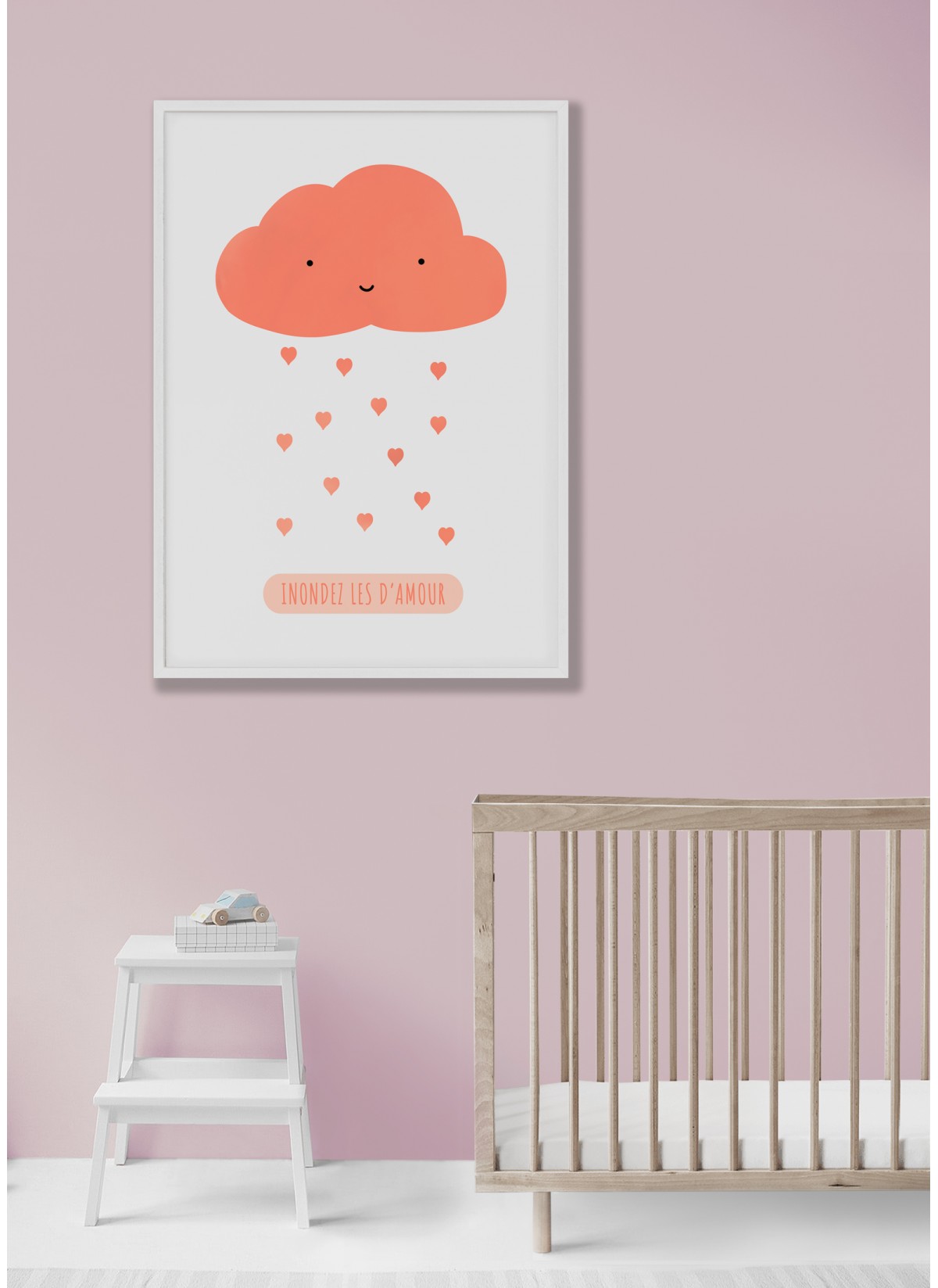 Affiche Enfant : "Inondez les d'amour"