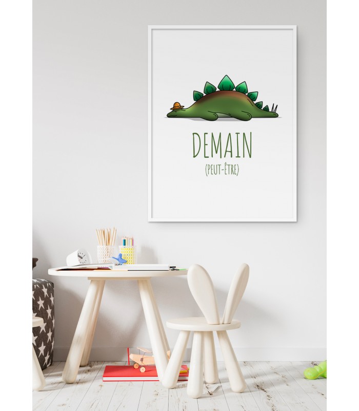 Affiche Enfant "Demain peut-être"