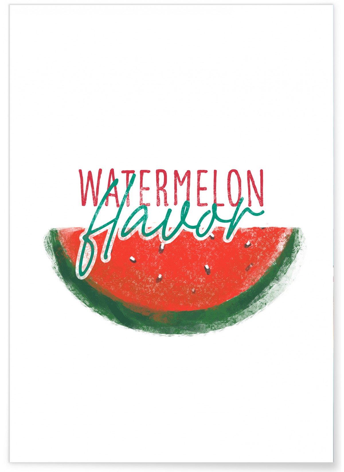 Affiche Watermelon Flavor