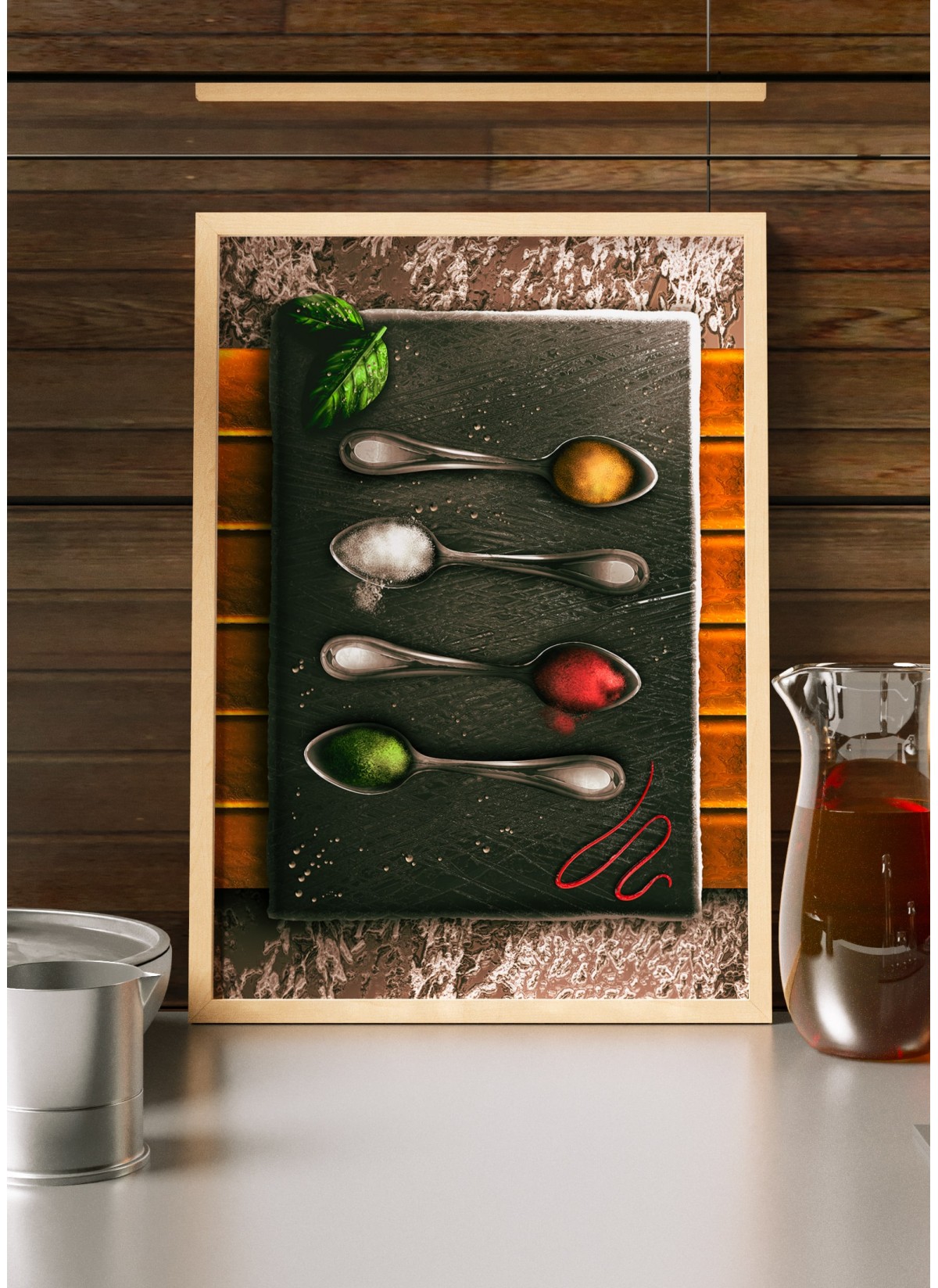 Affiche Ardoise épicée