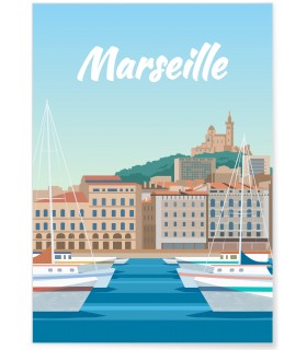 Affiche Marseille 2