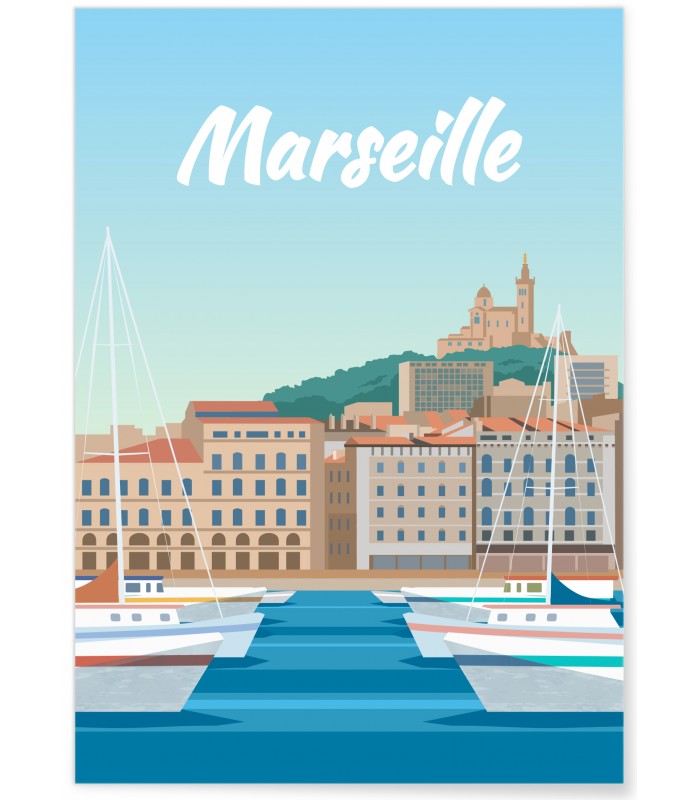 Affiche Marseille 2