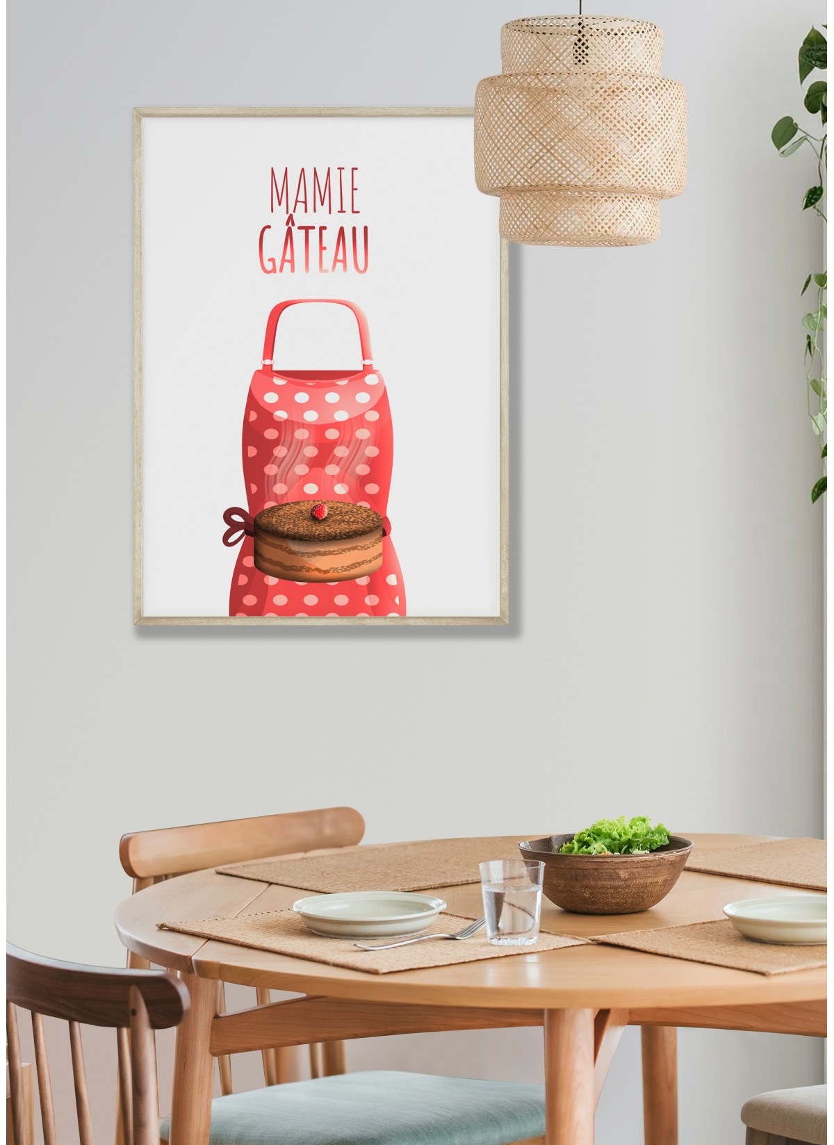 Affiche Mamie Gâteau