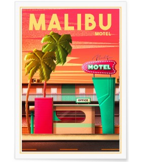 Affiche Malibu Motel