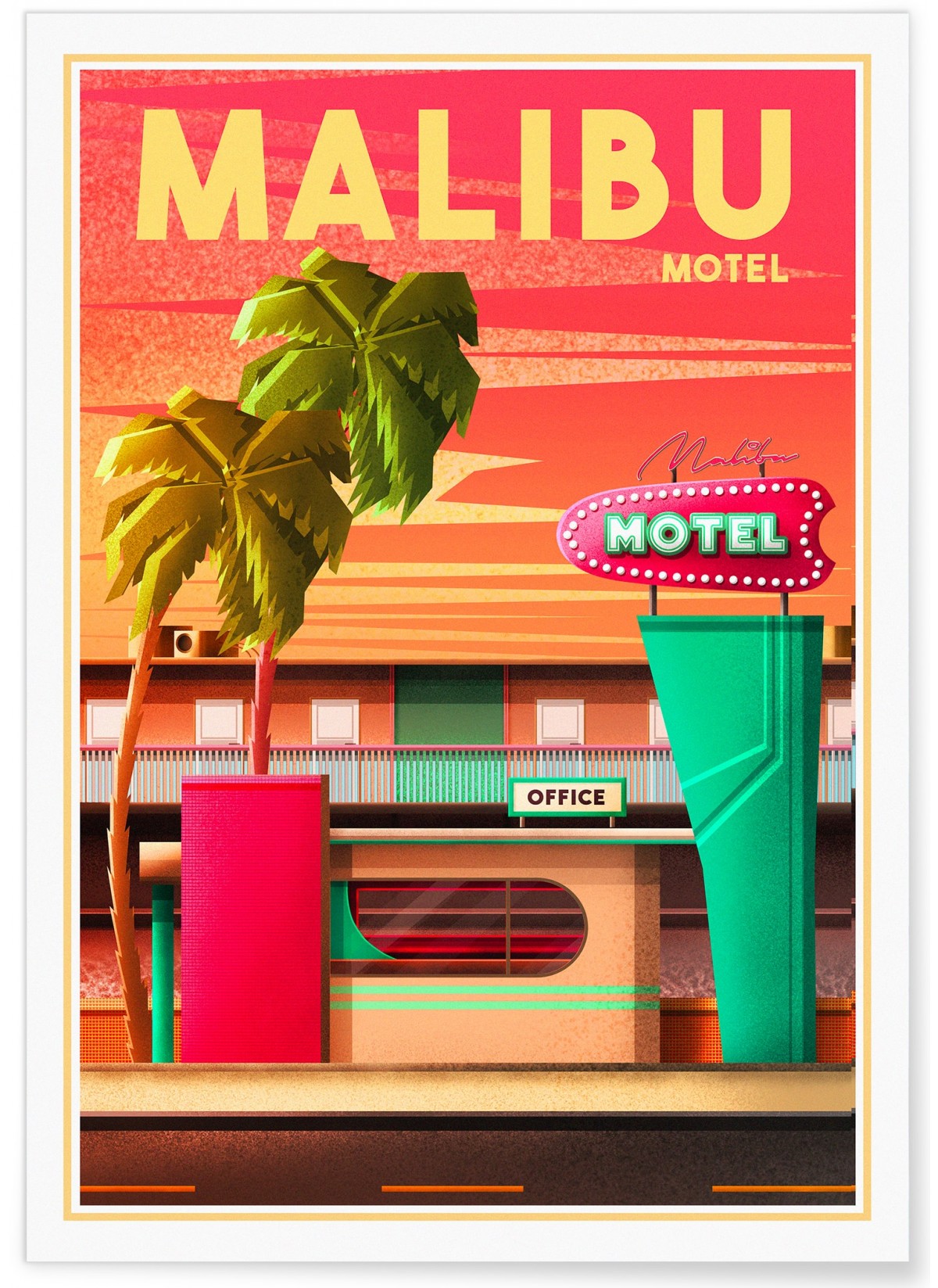 Affiche Malibu Motel