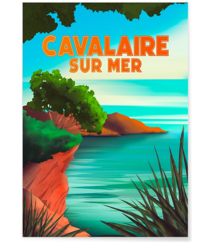 Affiche Cavalaire-sur-Mer