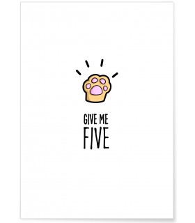 Affiche Give me five