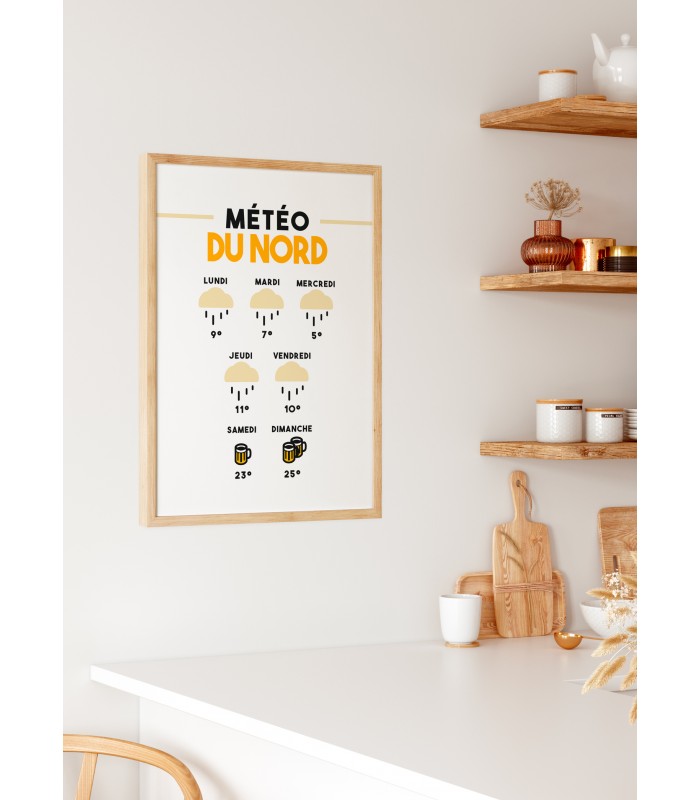 Affiche Météo du Nord