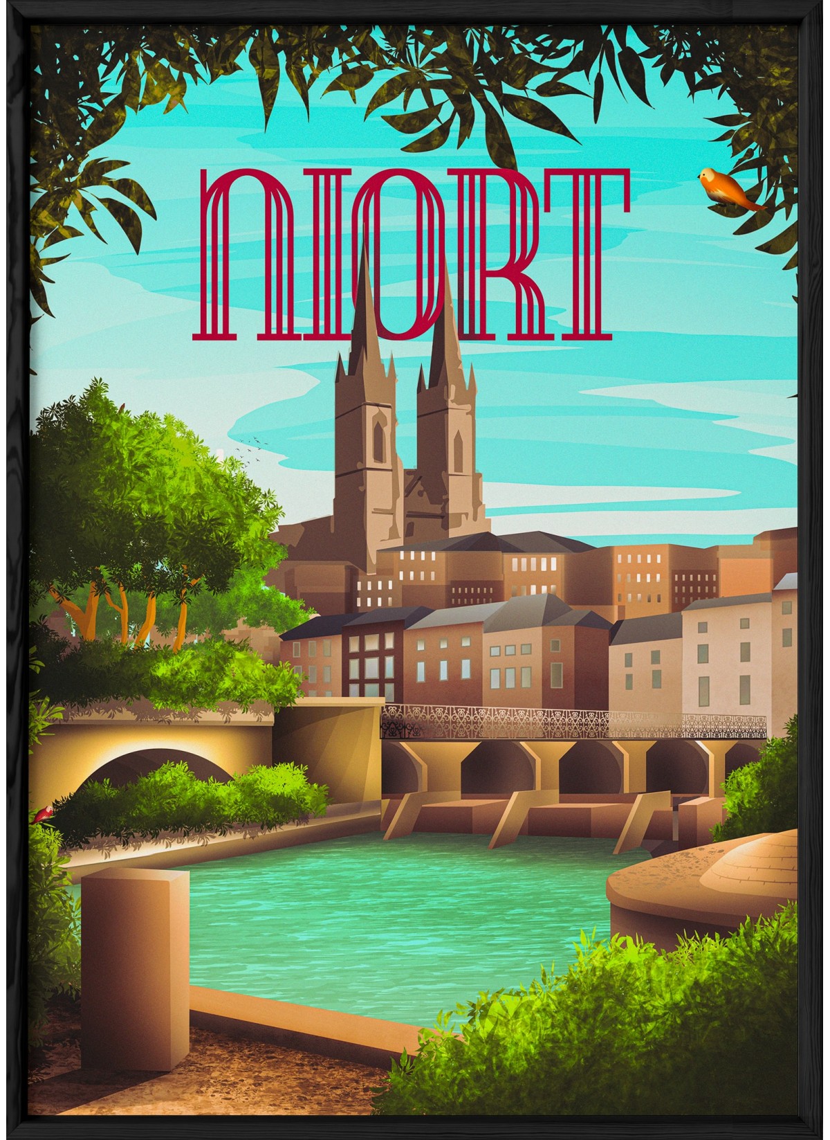 Affiche Niort