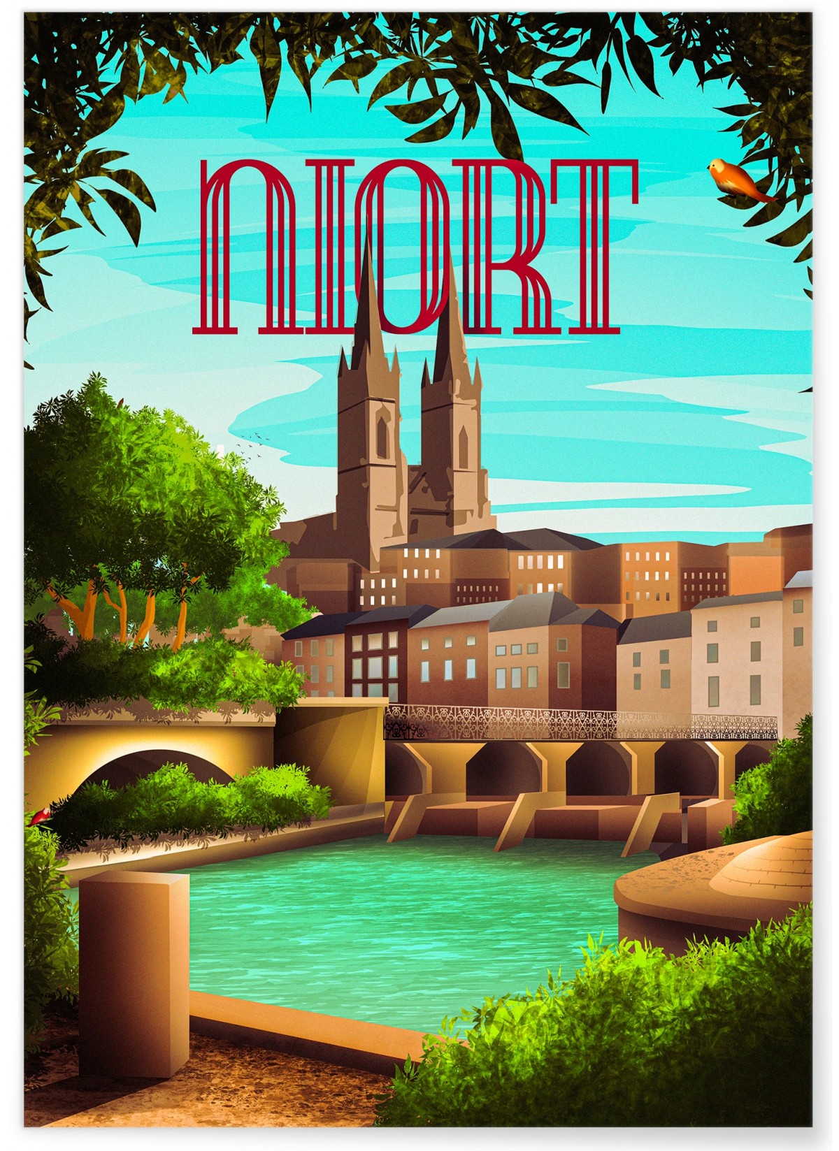 Affiche Niort