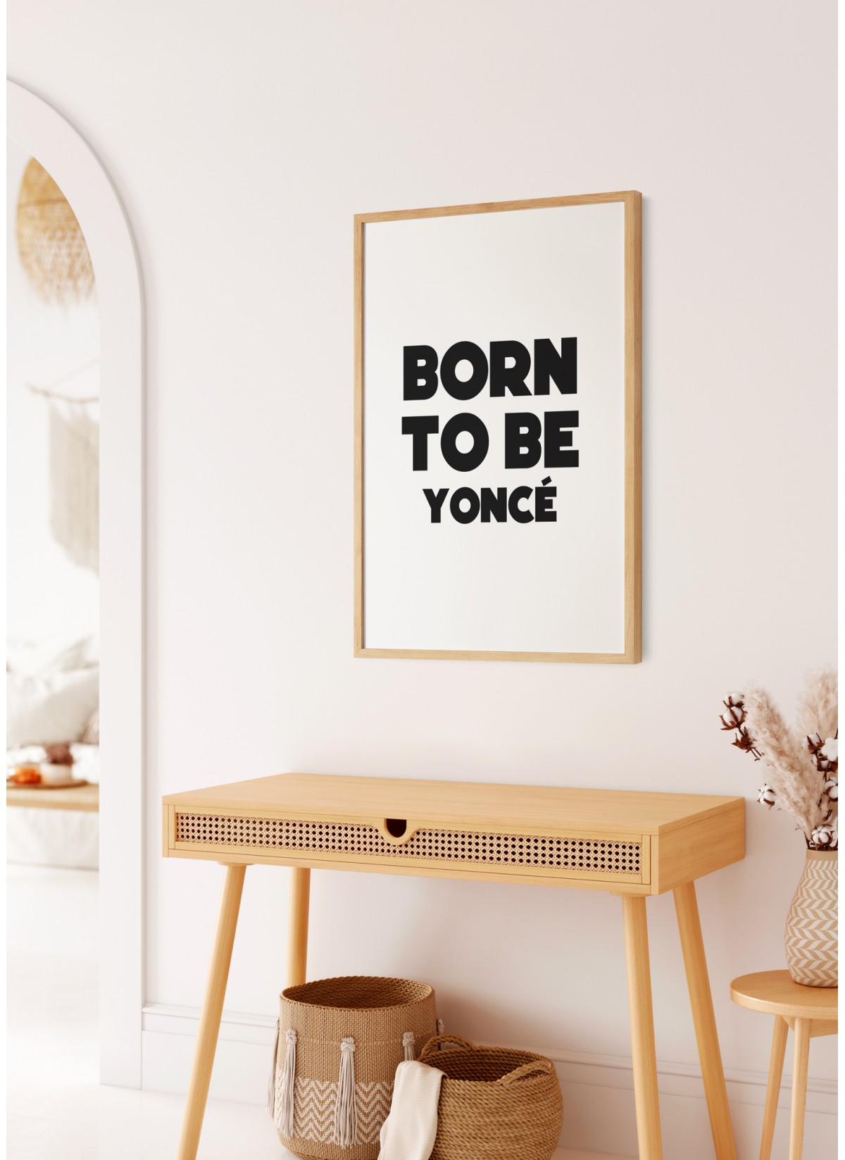 Affiche "Born to be yoncé"