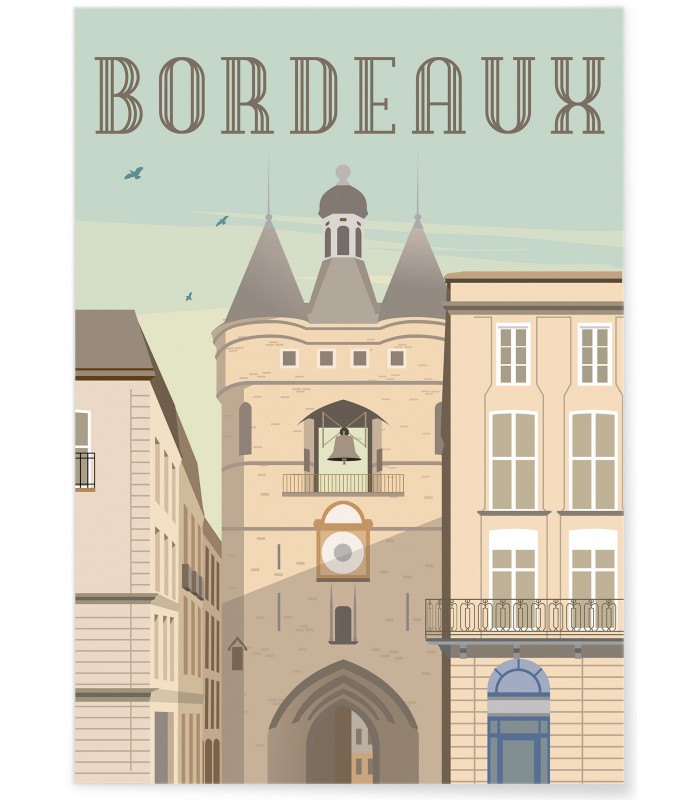 Affiche Bordeaux 2