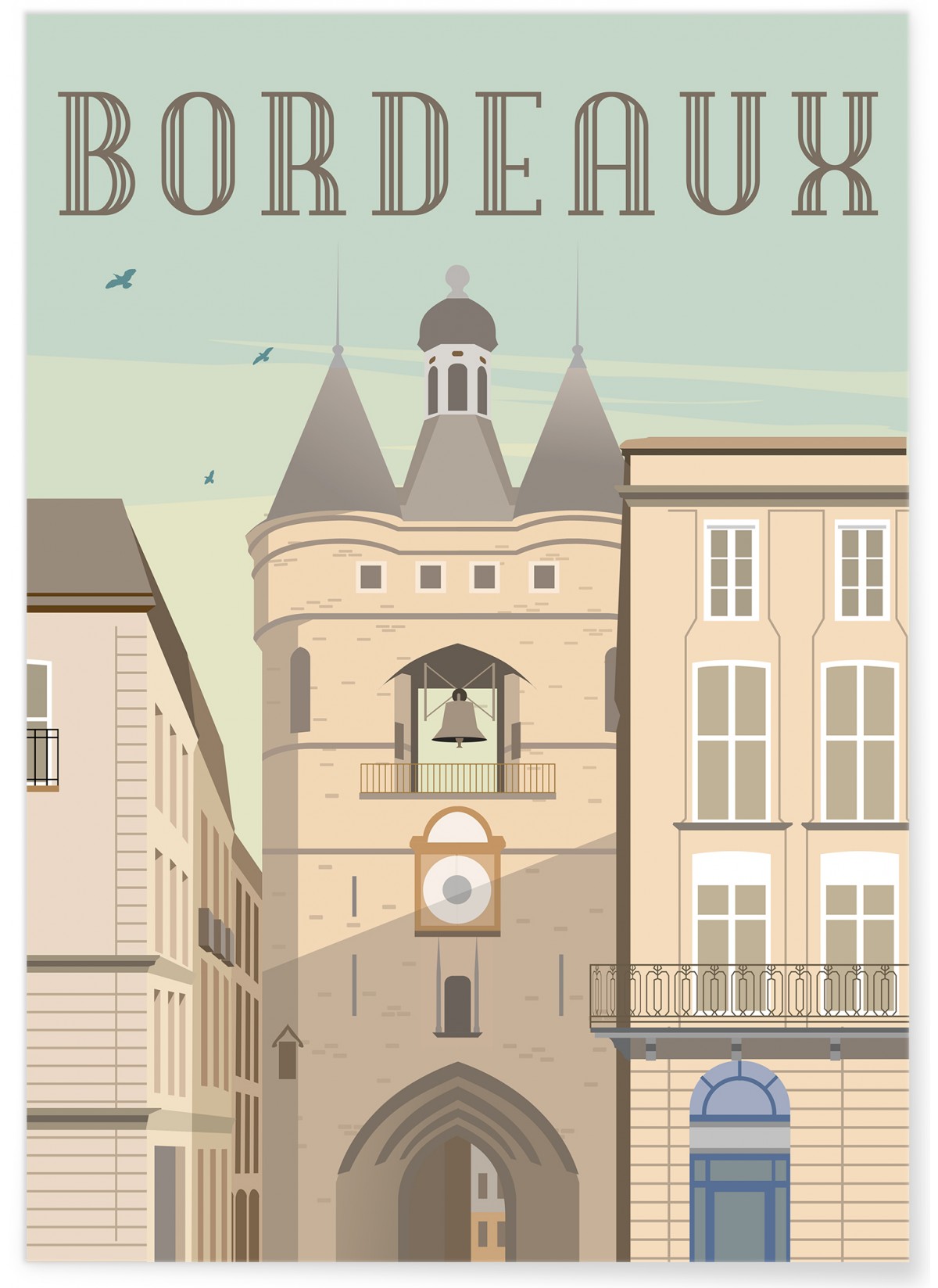 Affiche Bordeaux 2