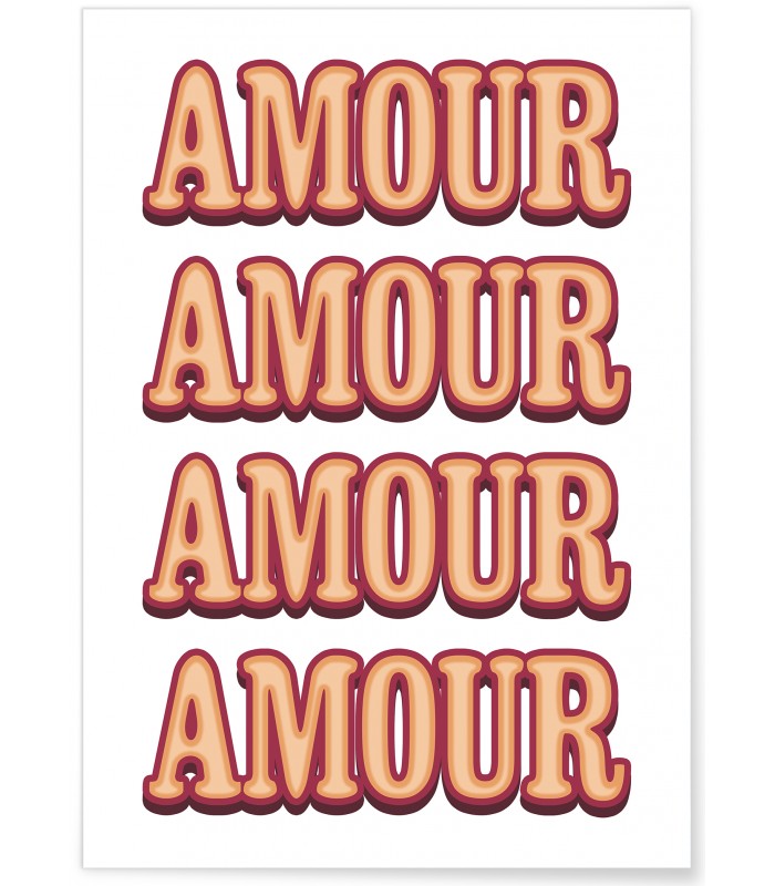 Affiche Amour