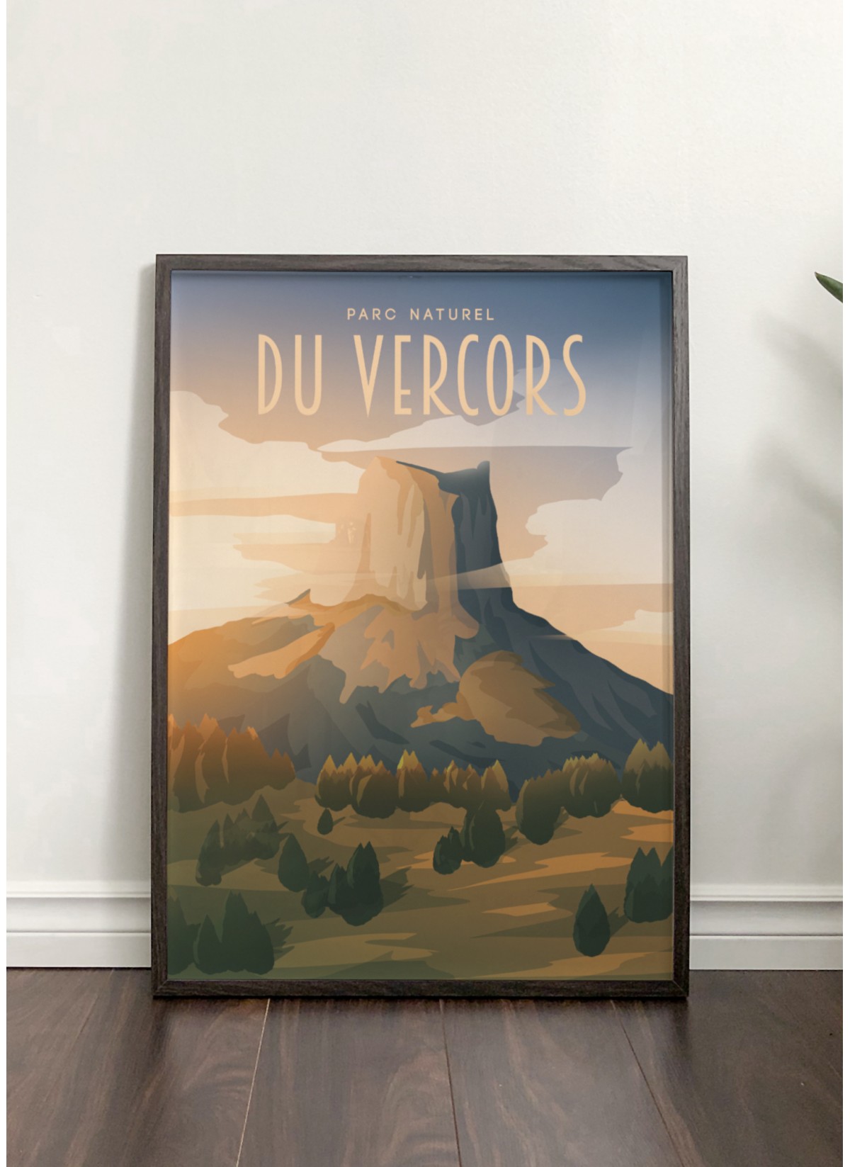 Affiche Parc du Vercors