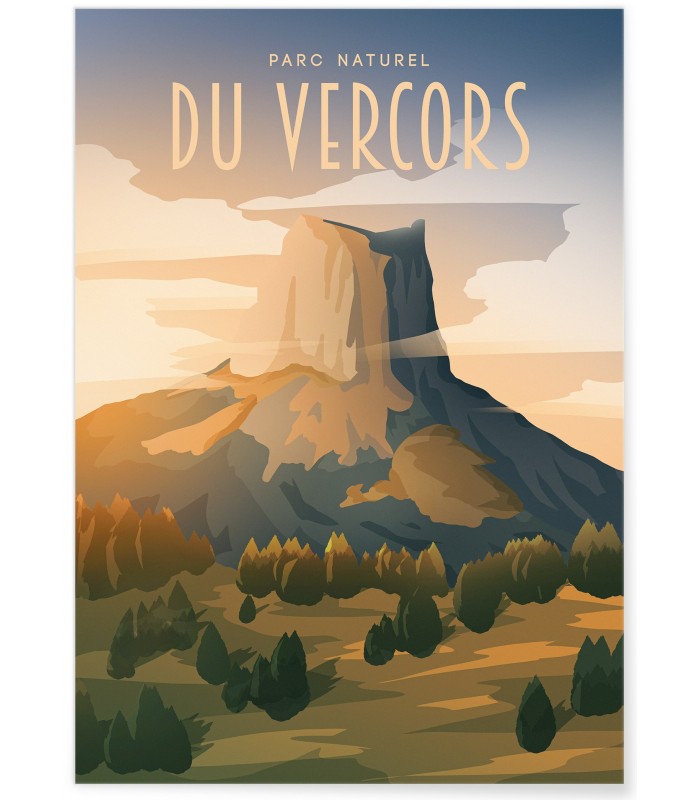 Affiche Parc du Vercors