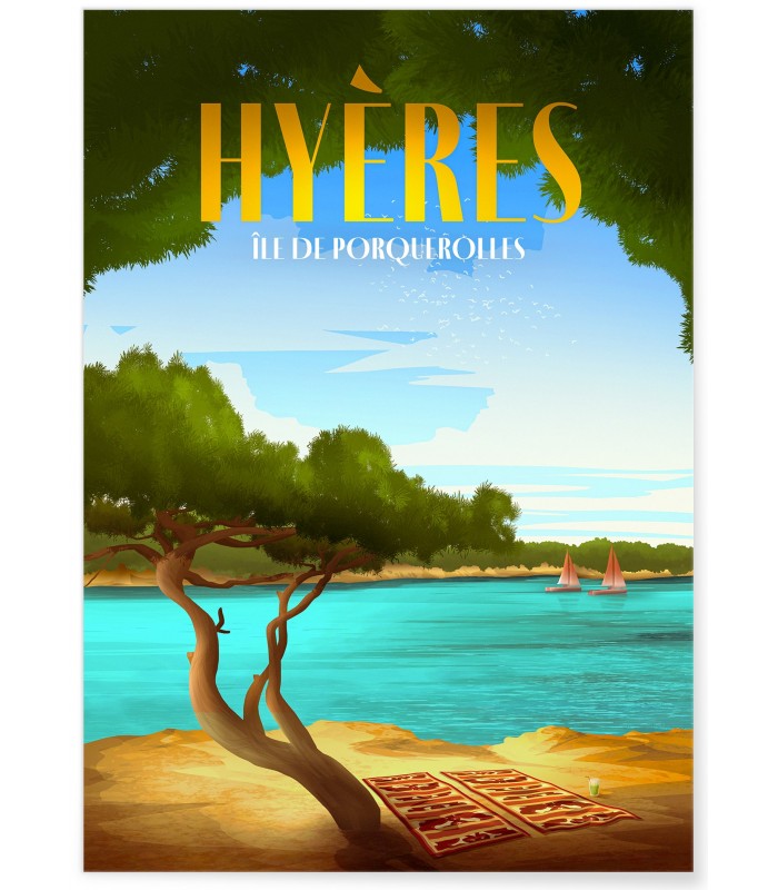 Affiche Hyères