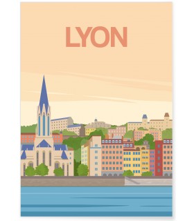 Affiche Lyon 2